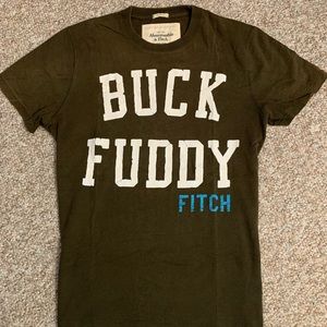 Abercrombie & Fitch, large, green, vintage T-shirt